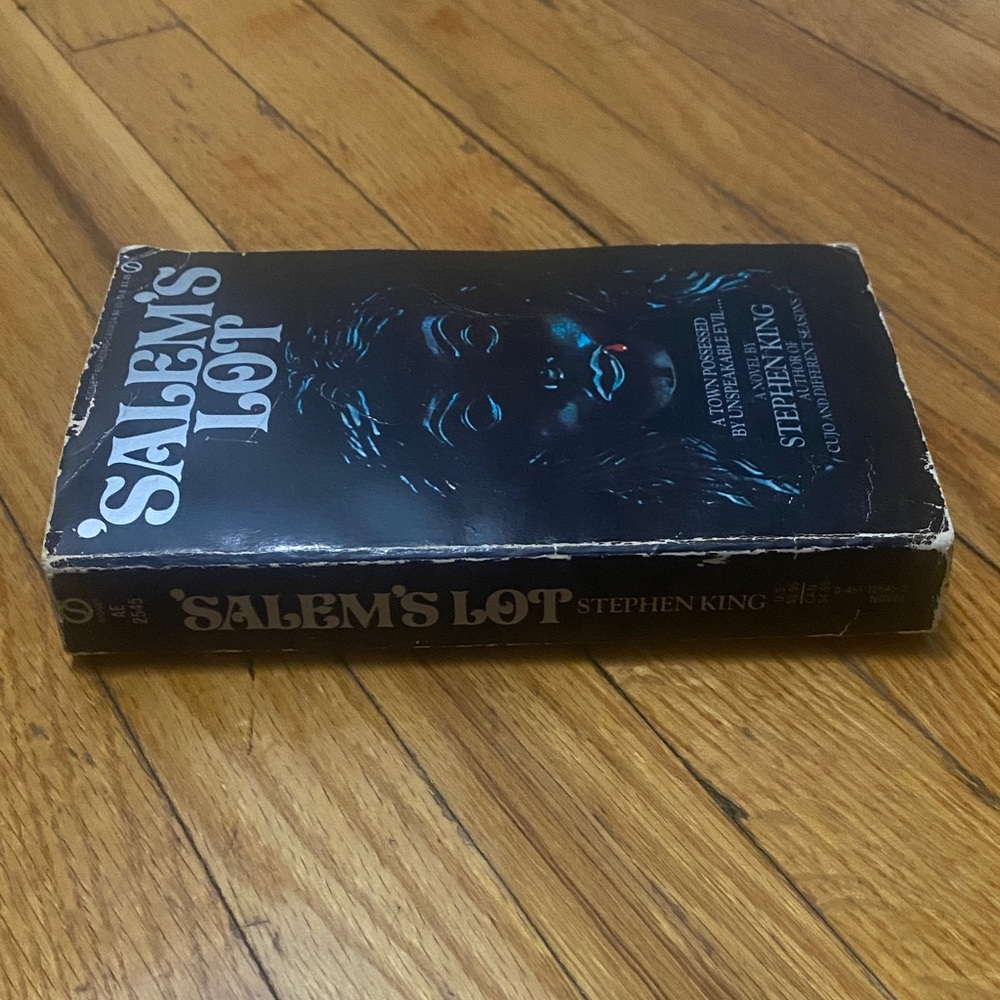 Stephen King Salem's Lot Paperback Book - Picture 3 of 4